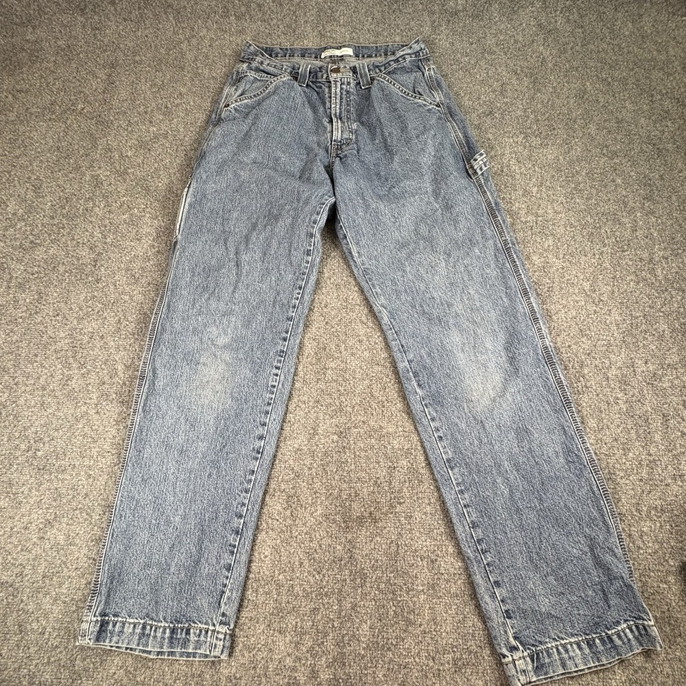 Levi's Signature Carpenter Jeans Men 32x32.5 Blue Workwear Grunge Y2K Utility